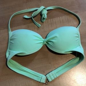 Green bikini top